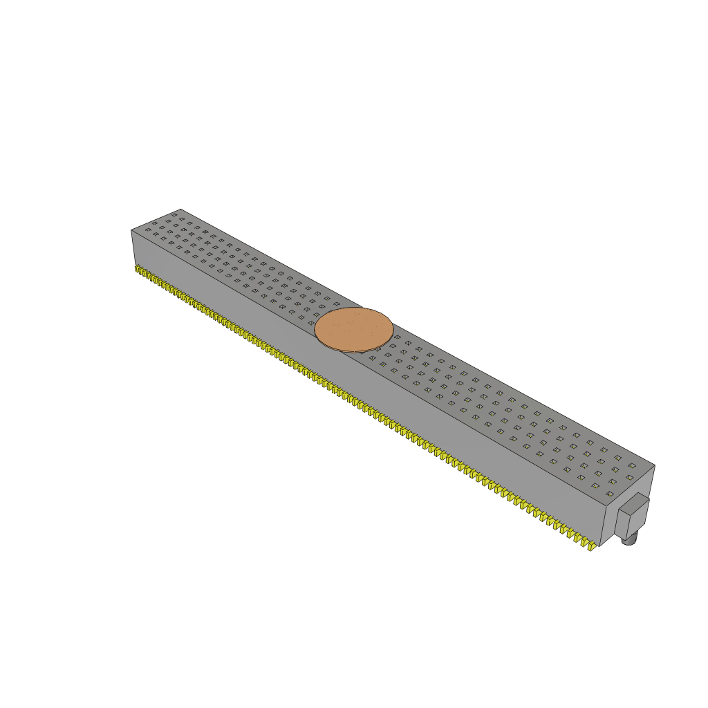 All Parts Connectors Backplane Connectors Hard Metric Connectors SOLC-145-02-S-Q-A-K by Samtec