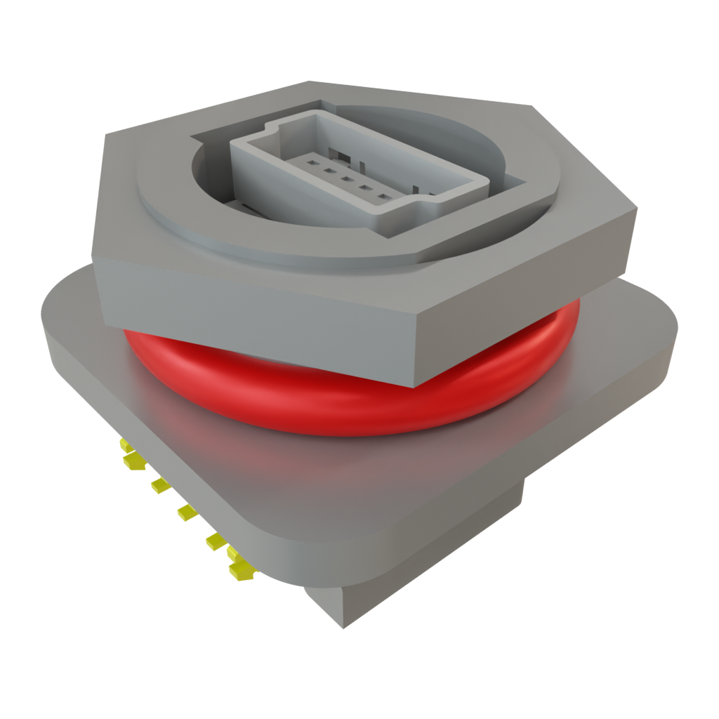 All Parts Connectors SPM-05-S-B-RA-PF by Samtec