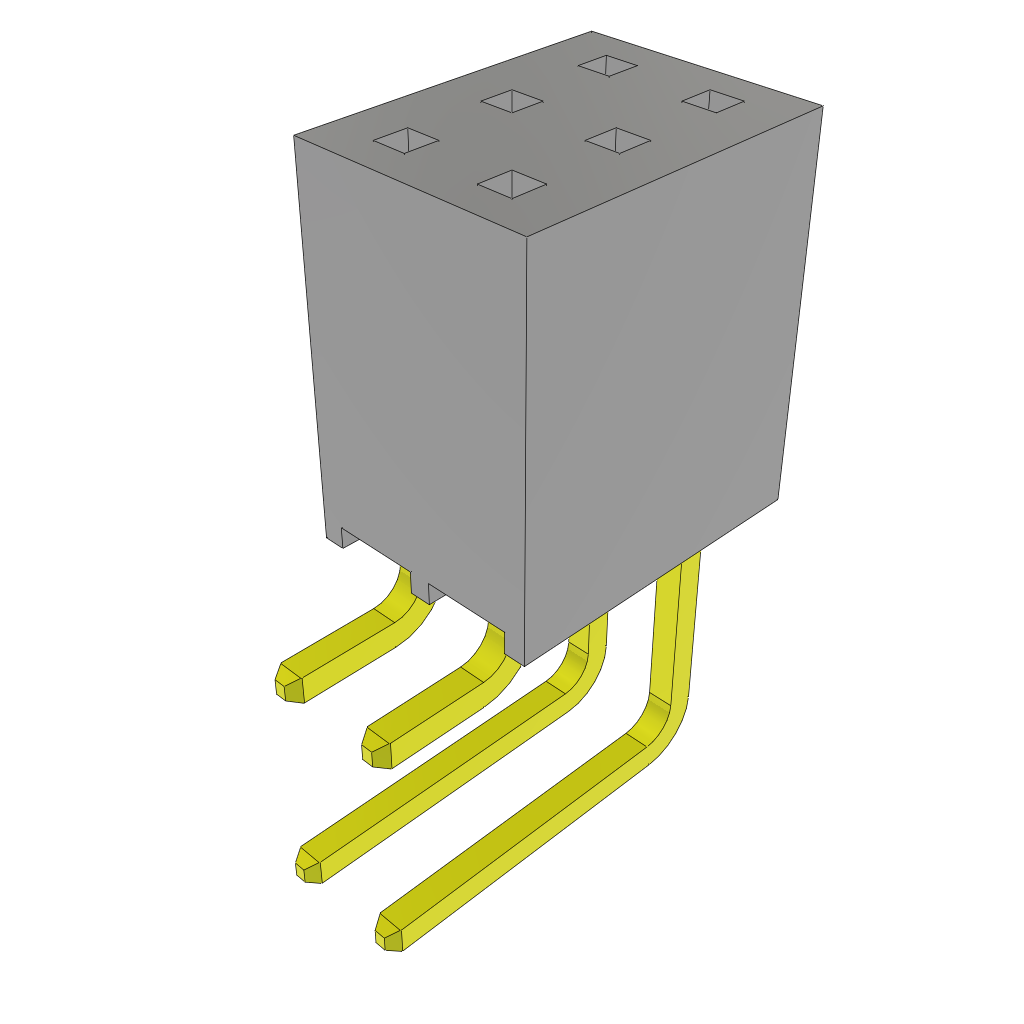 SSQ-102-02-L-Q-RA by Samtec