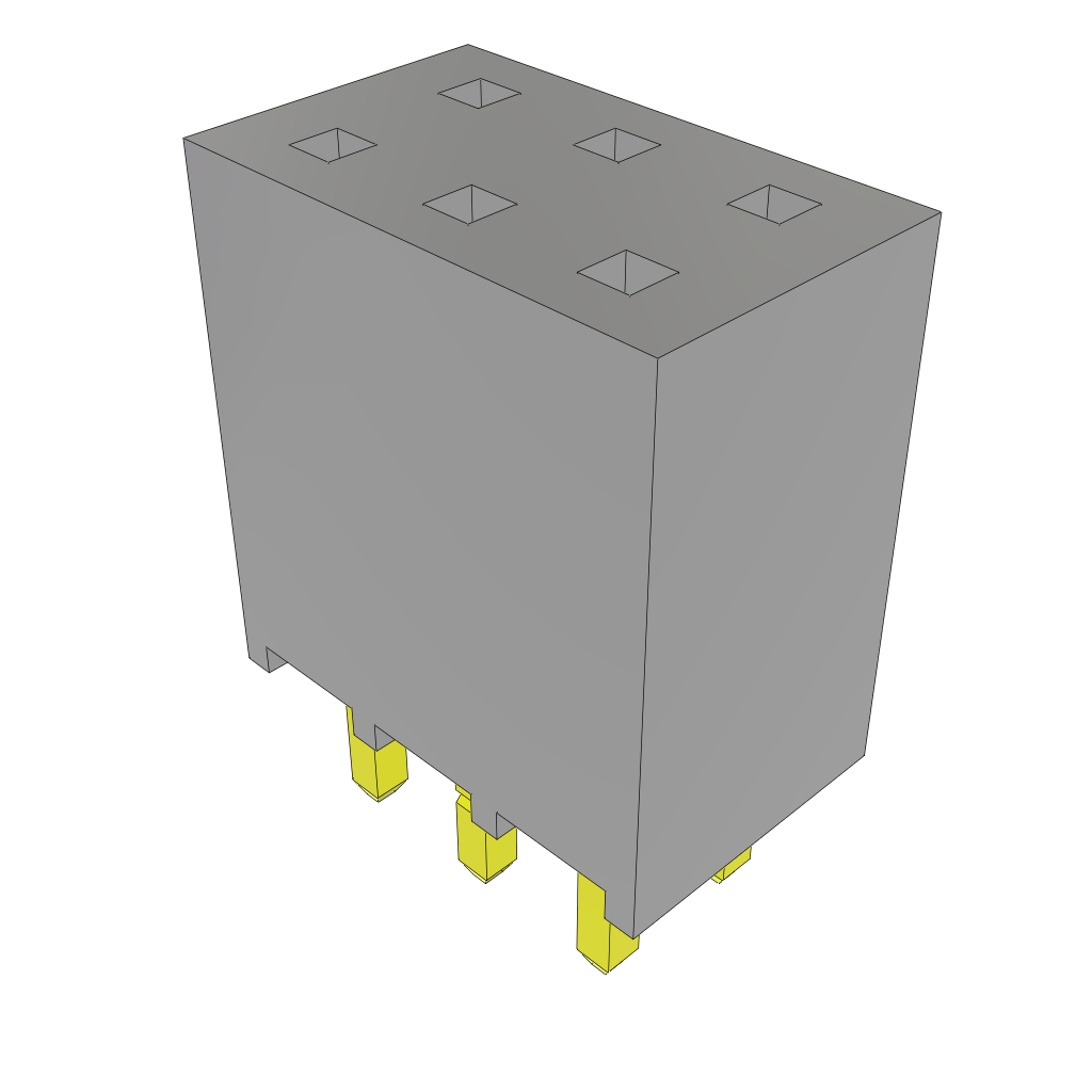 SSQ-103-01-S-D-LL by Samtec