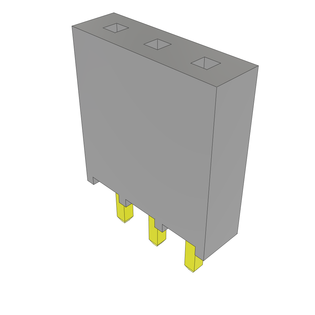 All Parts Power Products Batteries and Accessories Accessories Battery Housings-Cradles SSQ-103-21-S-S by Samtec