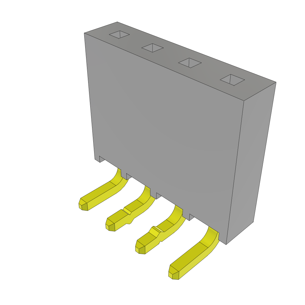 SSQ-104-02-S-S-RA-LL by Samtec