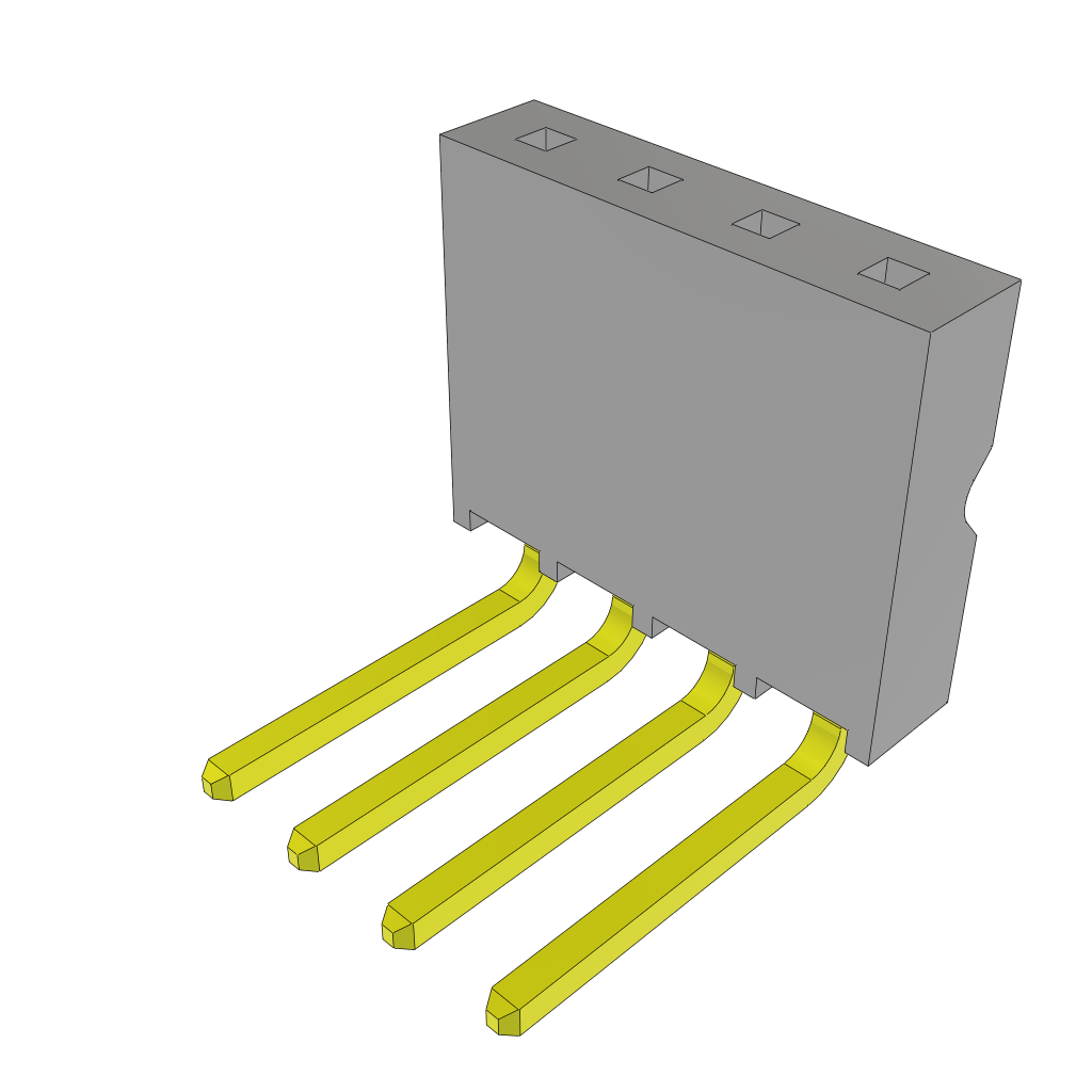 SSQ-104-03-T-P-RA by Samtec