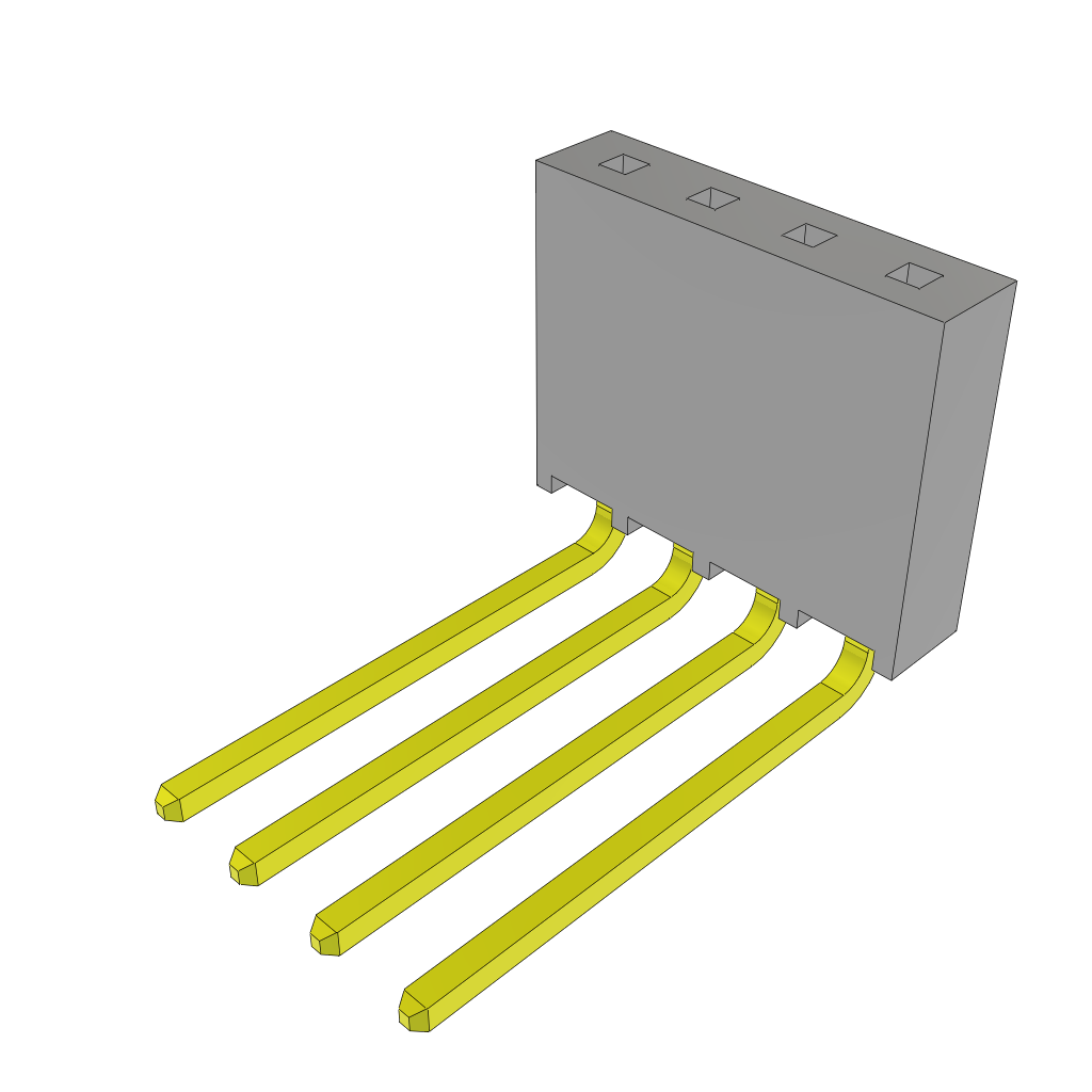 SSQ-104-04-G-S-RA by Samtec
