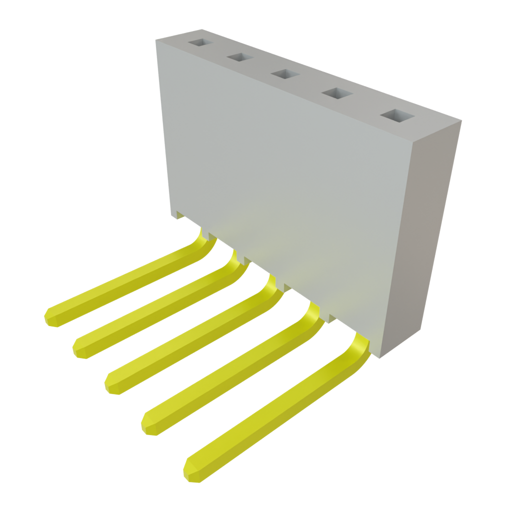 All Parts Connectors Headers SSQ-105-03-T-S-RA by Samtec