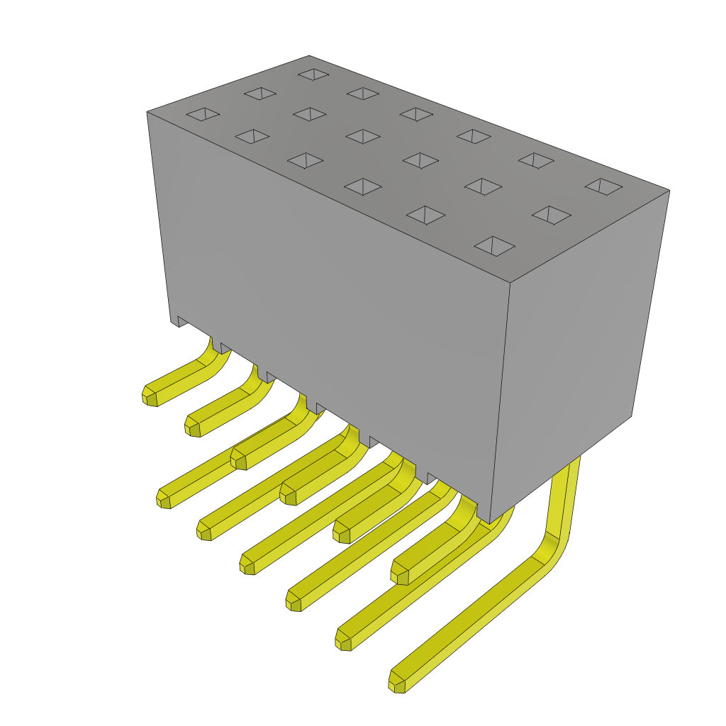 SSQ-106-02-G-Q-RA by Samtec