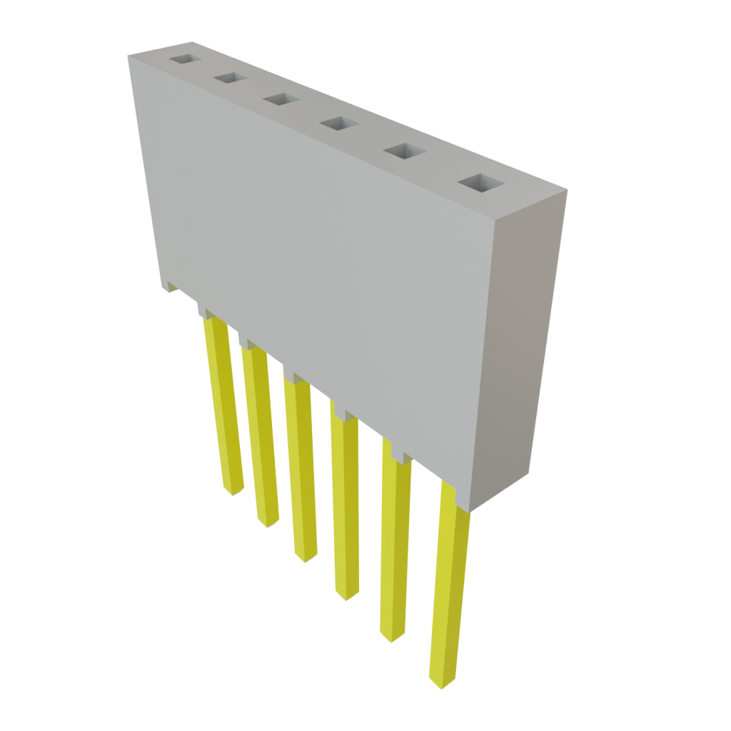 All Parts Power Products Batteries and Accessories Accessories Battery Housings-Cradles SSQ-106-03-L-S by Samtec