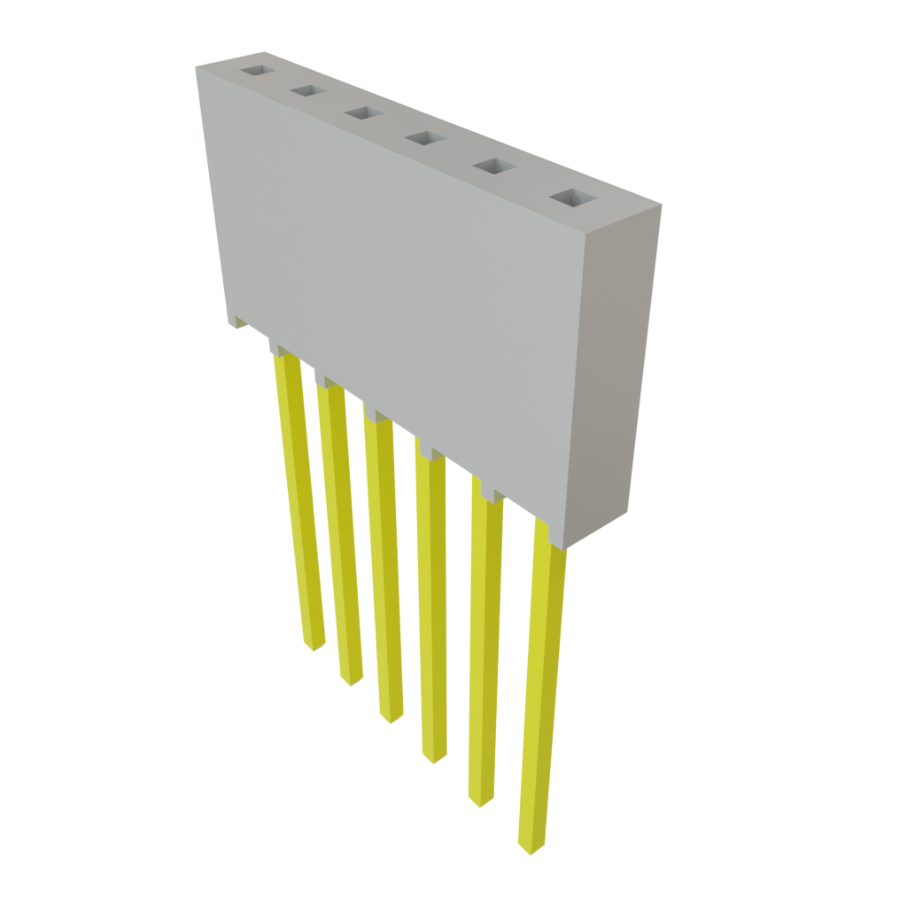 All Parts Power Products Batteries and Accessories Accessories Battery Housings-Cradles SSQ-106-04-G-S by Samtec