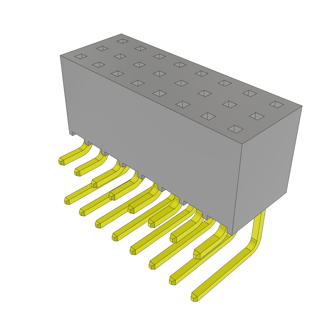 SSQ-108-02-L-Q-RA by Samtec