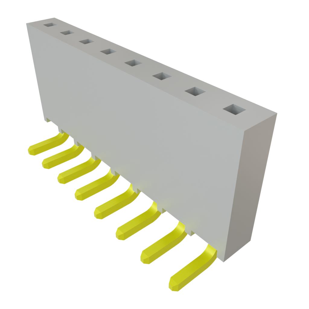 All Parts Connectors Headers SSQ-108-02-S-S-RA by Samtec