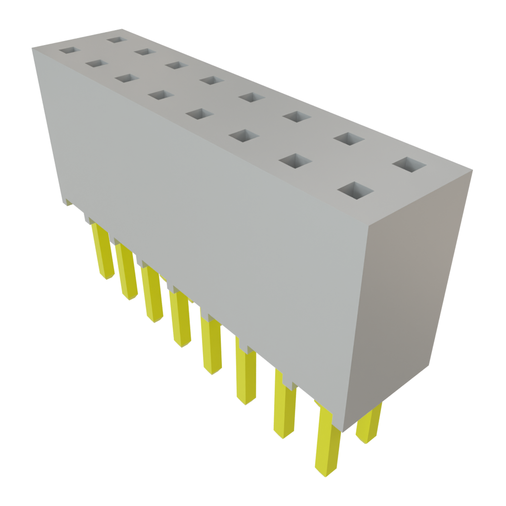 All Parts Connectors Headers SSQ-108-02-T-D by Samtec