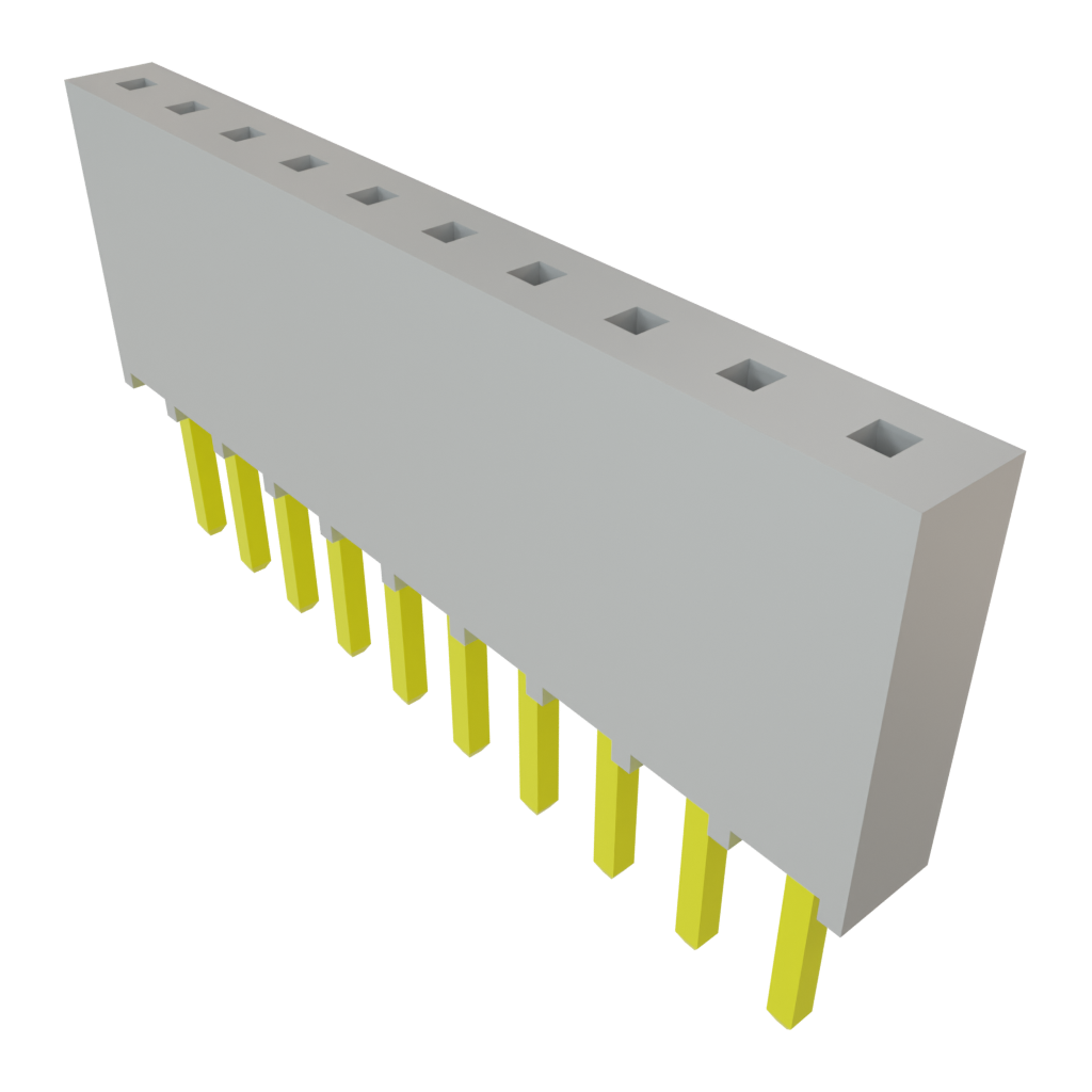 All Parts Power Products Batteries and Accessories Accessories Battery Housings-Cradles SSQ-110-02-F-S by Samtec