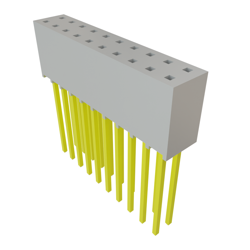 All Parts Connectors Headers SSQ-110-04-G-D by Samtec