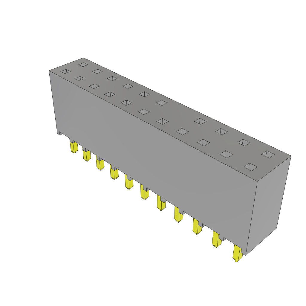 SSQ-111-01-G-D-010 by Samtec