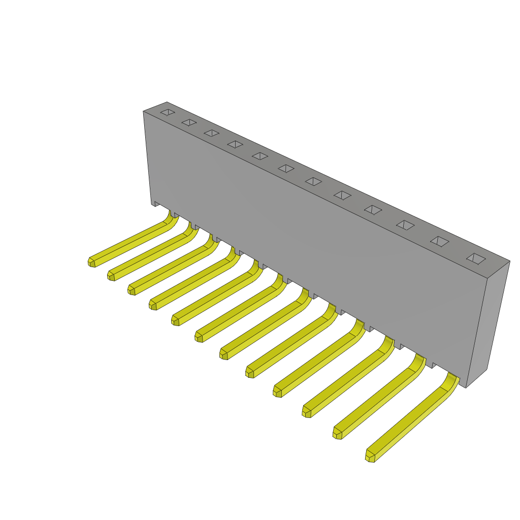 SSQ-112-03-G-S-RA by Samtec