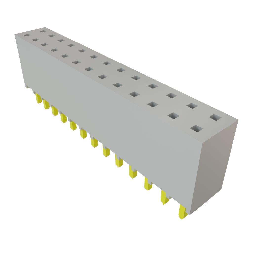 Headers & Wire Housings SSQ-113-01-F-D by Samtec