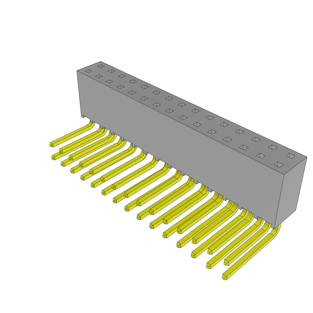 SSQ-115-03-S-D-RA by Samtec
