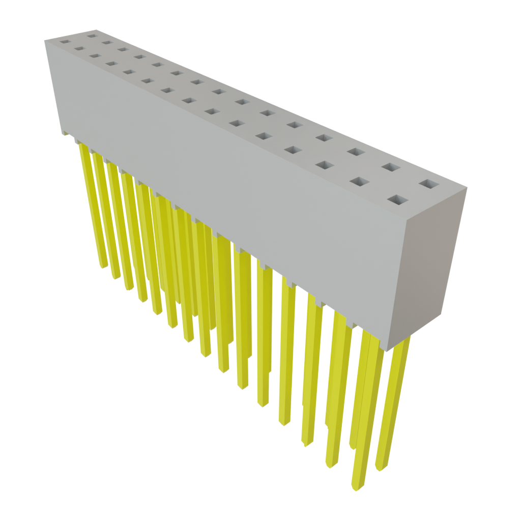 All Parts Power Products Batteries and Accessories Accessories Battery Housings-Cradles SSQ-115-04-G-D by Samtec