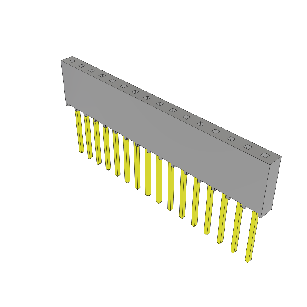 All Parts Power Products Batteries and Accessories Accessories Battery Housings-Cradles SSQ-116-23-F-S by Samtec