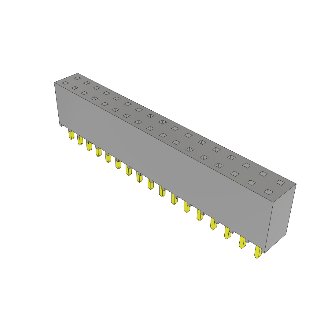 All Parts Power Products Batteries and Accessories Accessories Battery Housings-Cradles SSQ-117-01-S-D by Samtec
