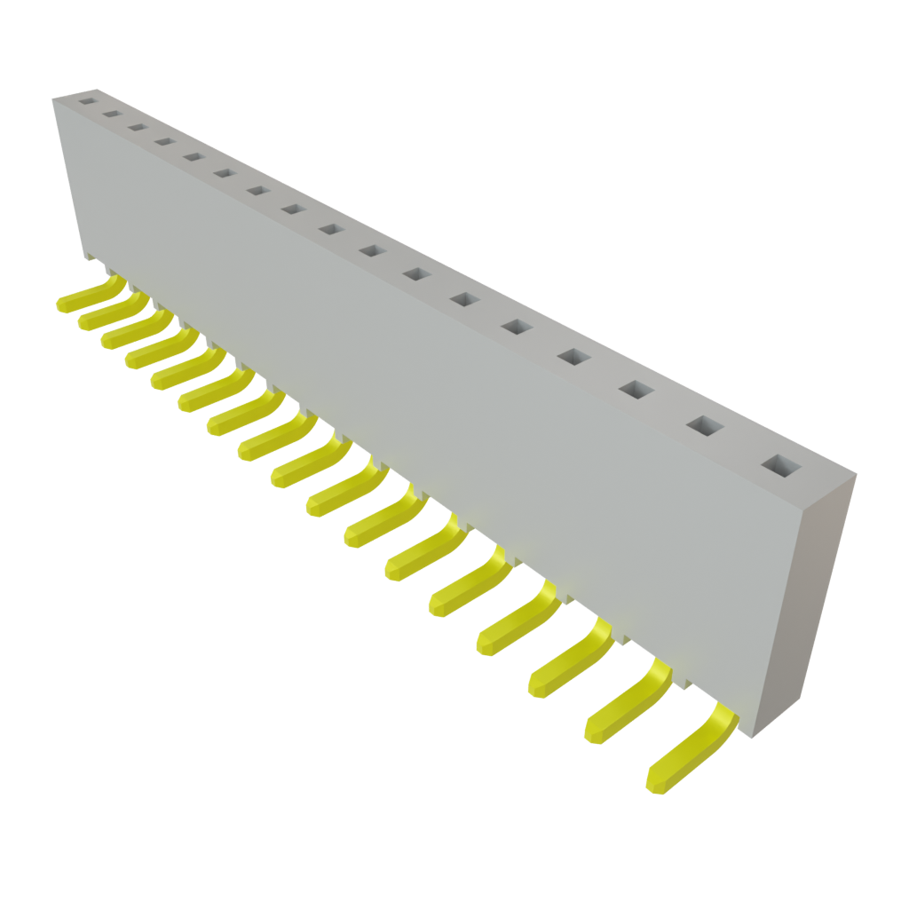 All Parts Connectors Headers SSQ-117-02-T-S-RA by Samtec