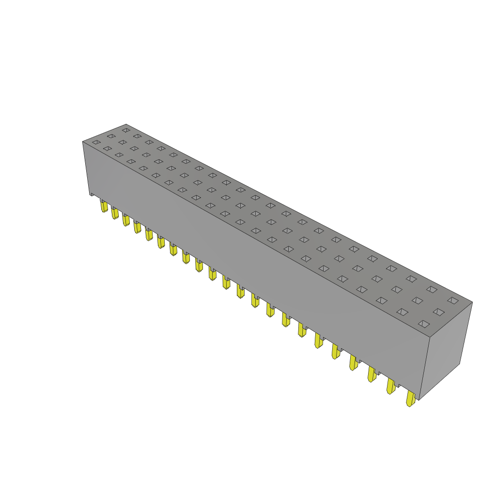 All Parts Power Products Batteries and Accessories Accessories Battery Housings-Cradles SSQ-122-01-T-Q by Samtec