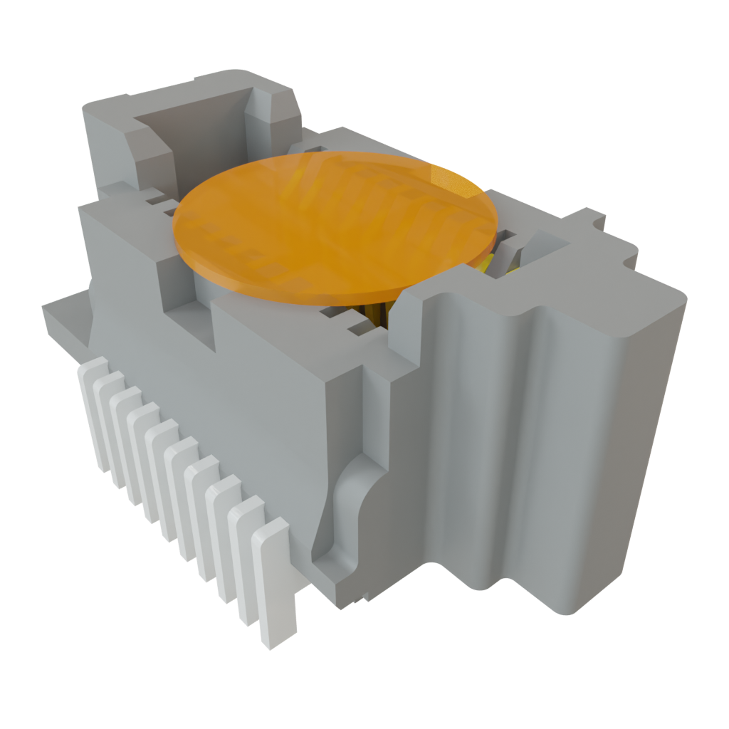 All Parts Connectors Headers SS4-10-3.50-L-D-K-TR by Samtec