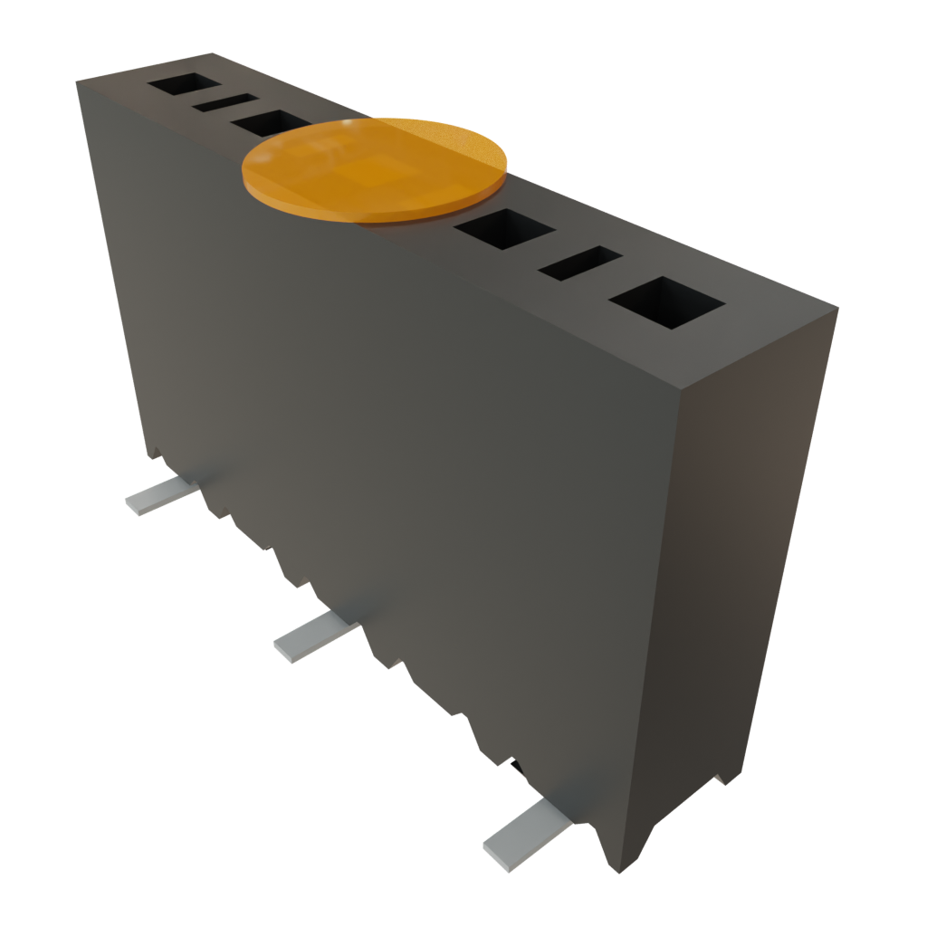 All Parts Connectors rugged connector SSM-105-L-SV-LC-K by Samtec