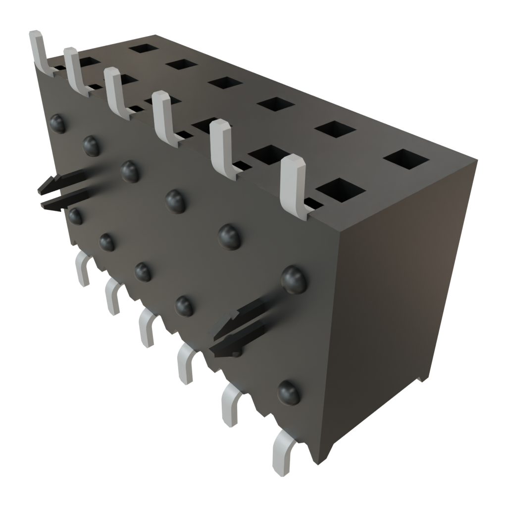 All Parts Connectors rugged connector SSM-106-F-DH-LC by Samtec
