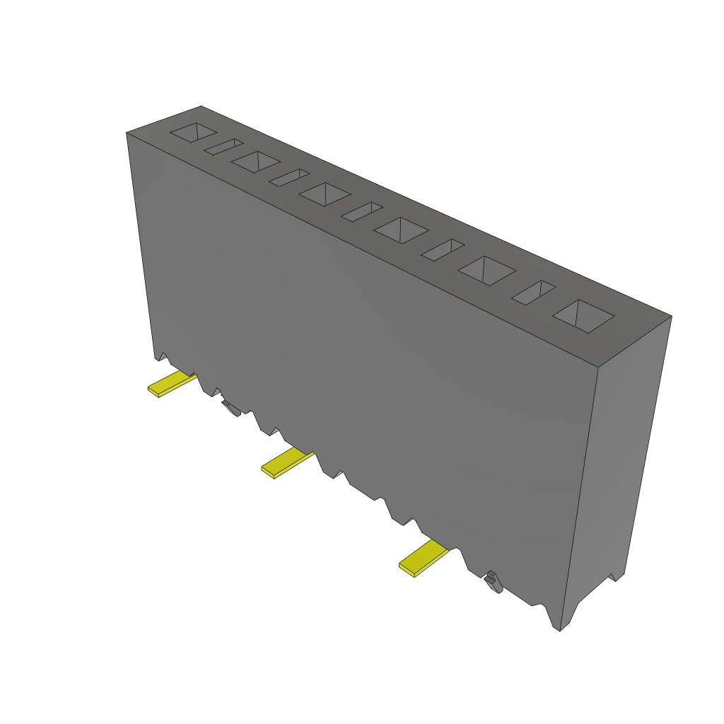 All Parts Connectors BTB Connectors SSM-106-F-SV-LC by Samtec
