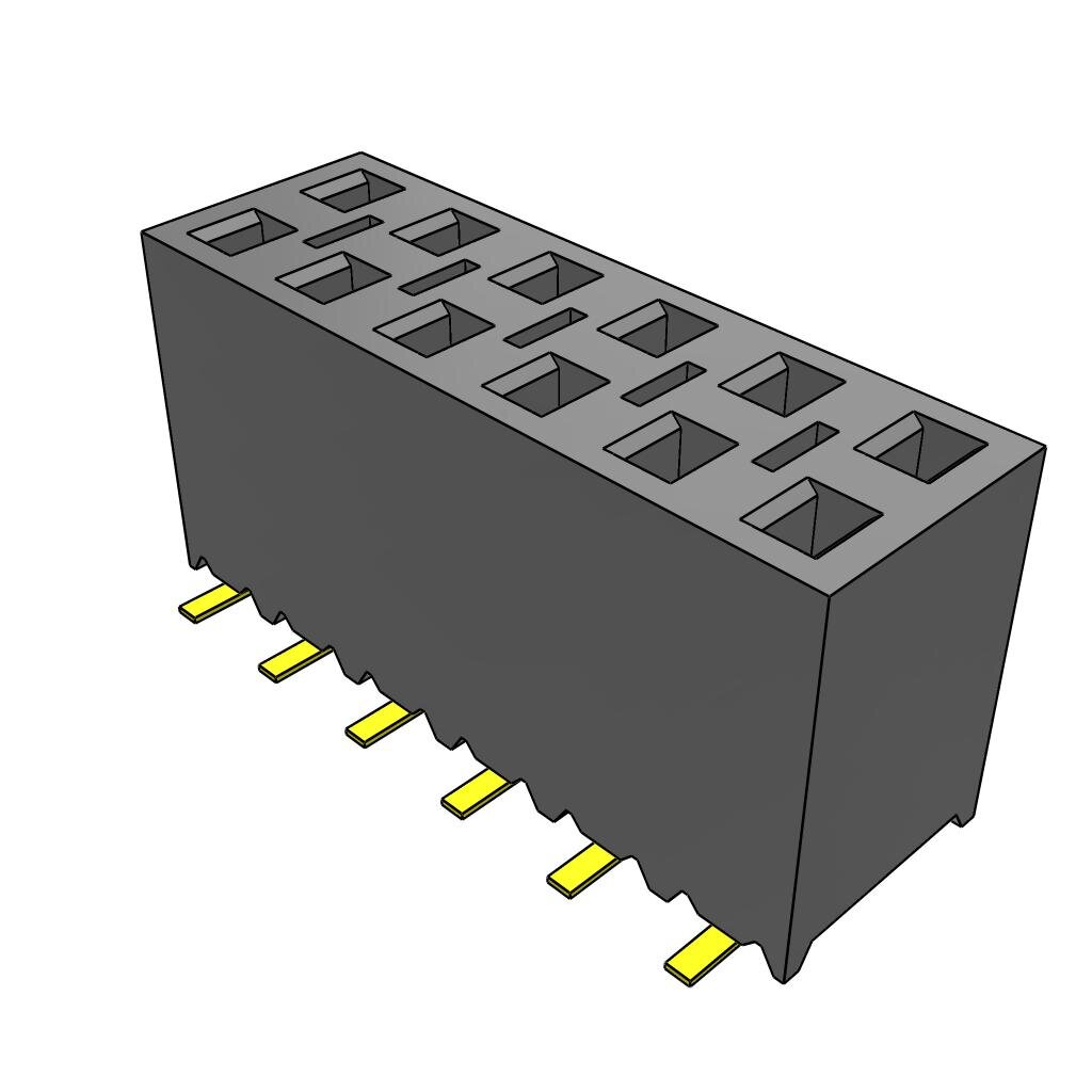 SSM-106-L-DV-BE-A by Samtec