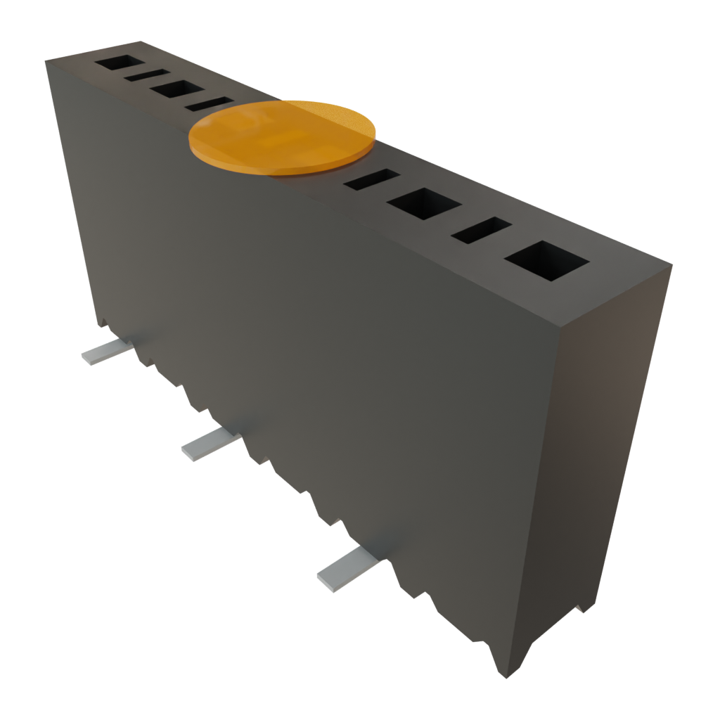 All Parts Connectors rugged connector SSM-106-T-SV-K by Samtec