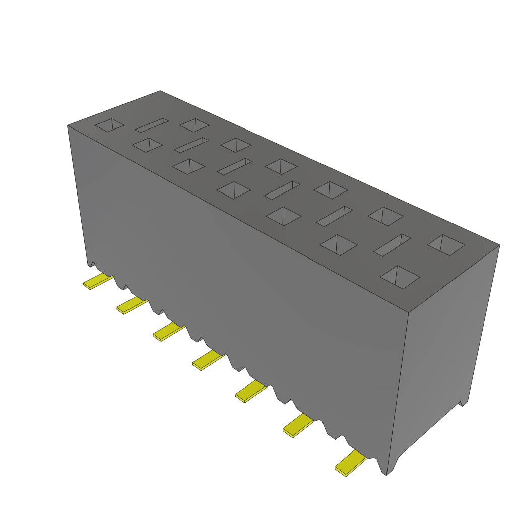 SSM-107-L-DV-014 by Samtec