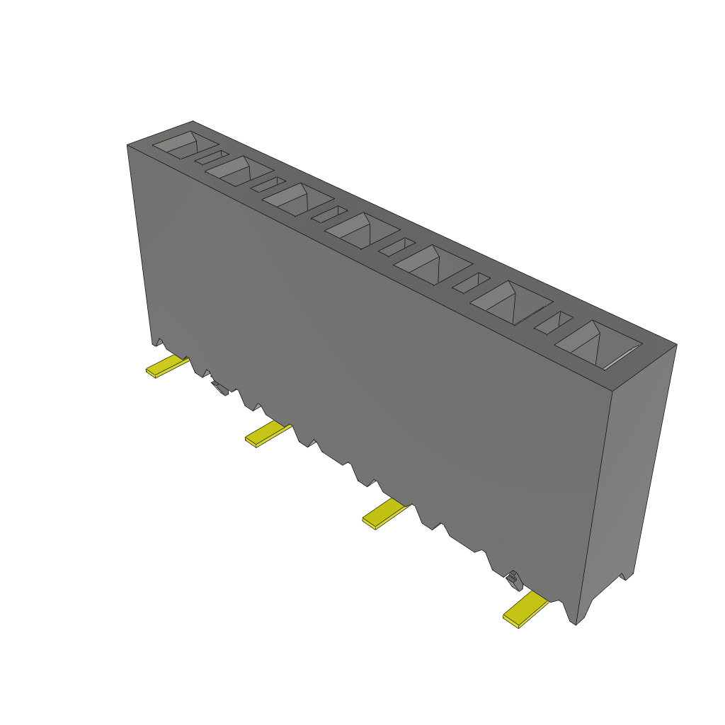 All Parts Connectors BTB Connectors SSM-107-L-SV-BE-LC by Samtec