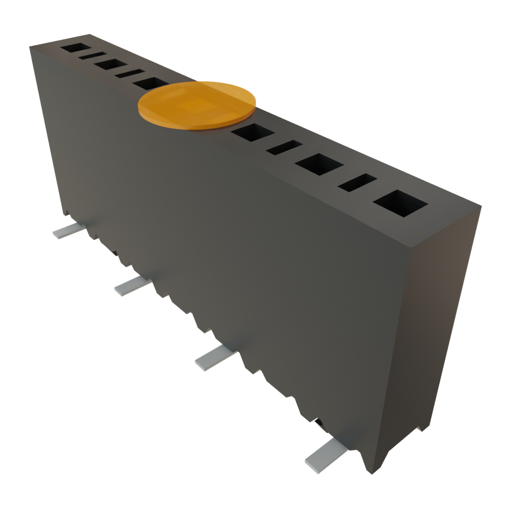 All Parts Connectors rugged connector SSM-107-L-SV-LC-K by Samtec