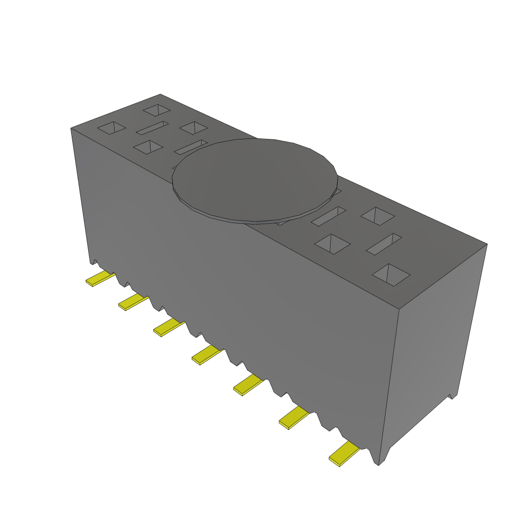 SSM-107-S-DV-002-K-TR by Samtec