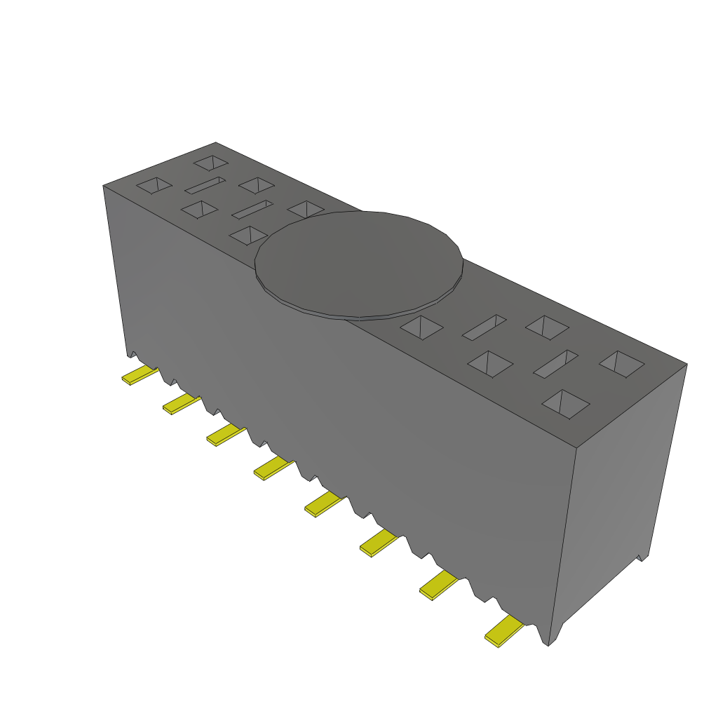 SSM-108-L-DV-006-K-TR by Samtec