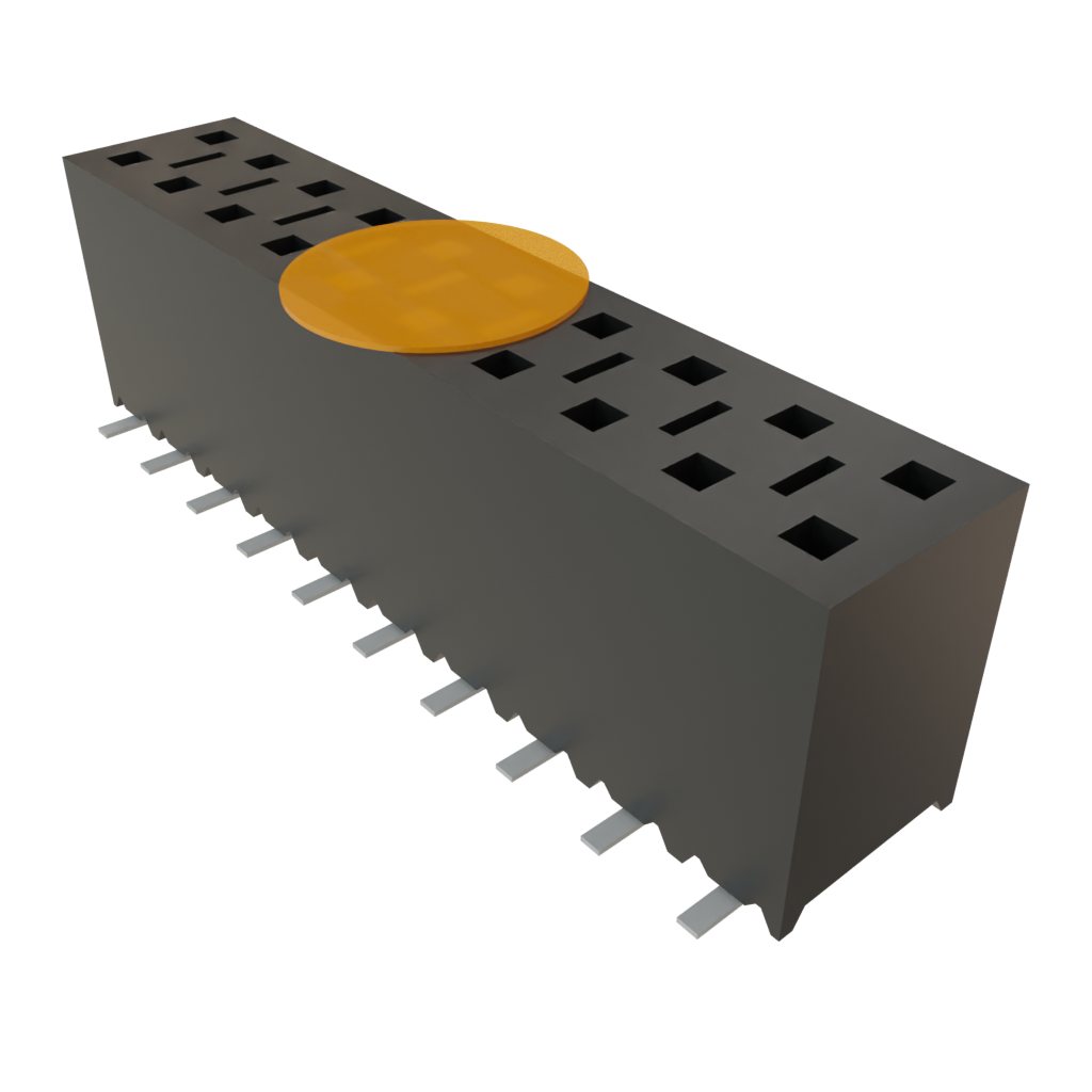 All Parts Connectors rugged connector SSM-110-F-DV-LC-K-TR by Samtec