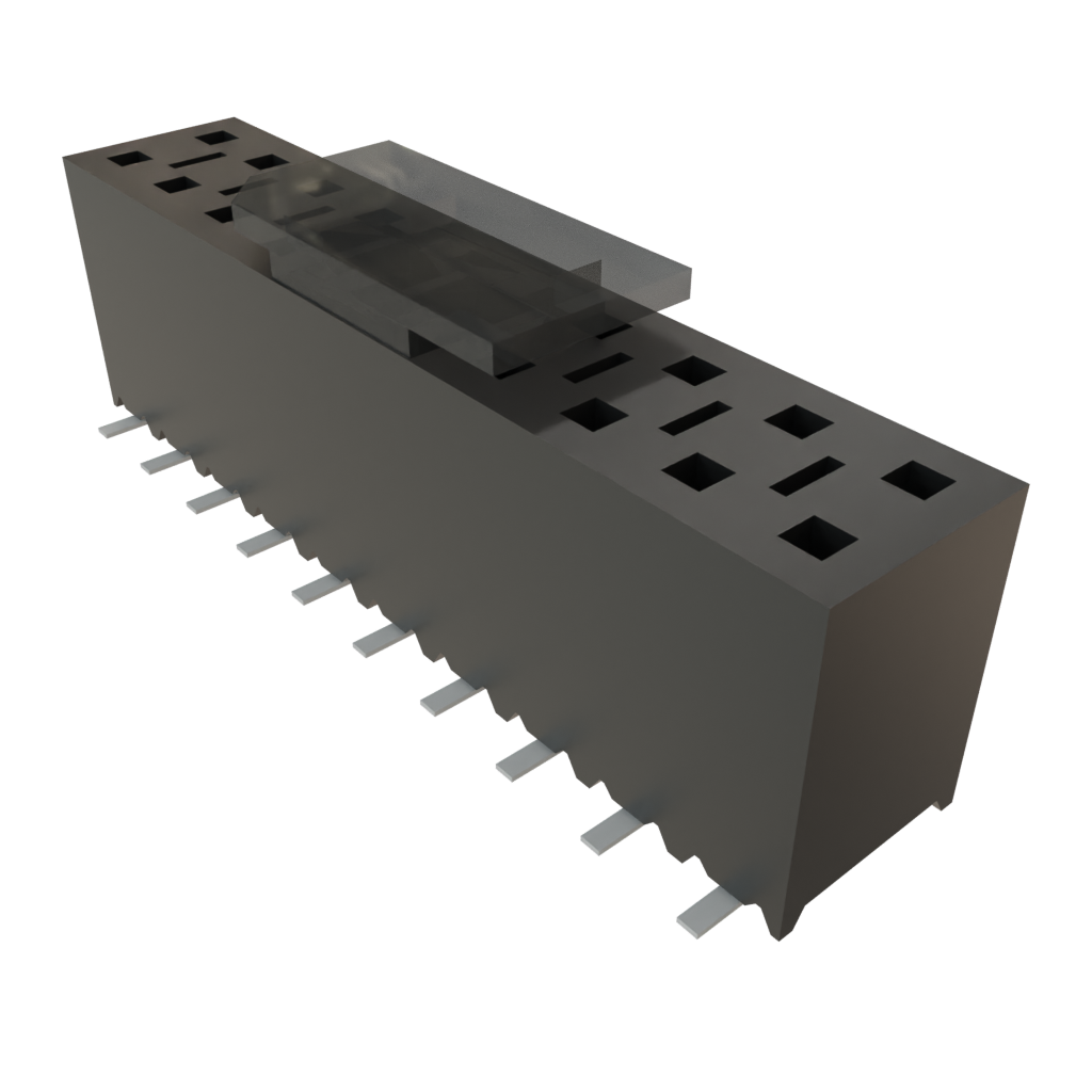 All Parts Connectors rugged connector SSM-110-L-DV-LC-P-TR by Samtec