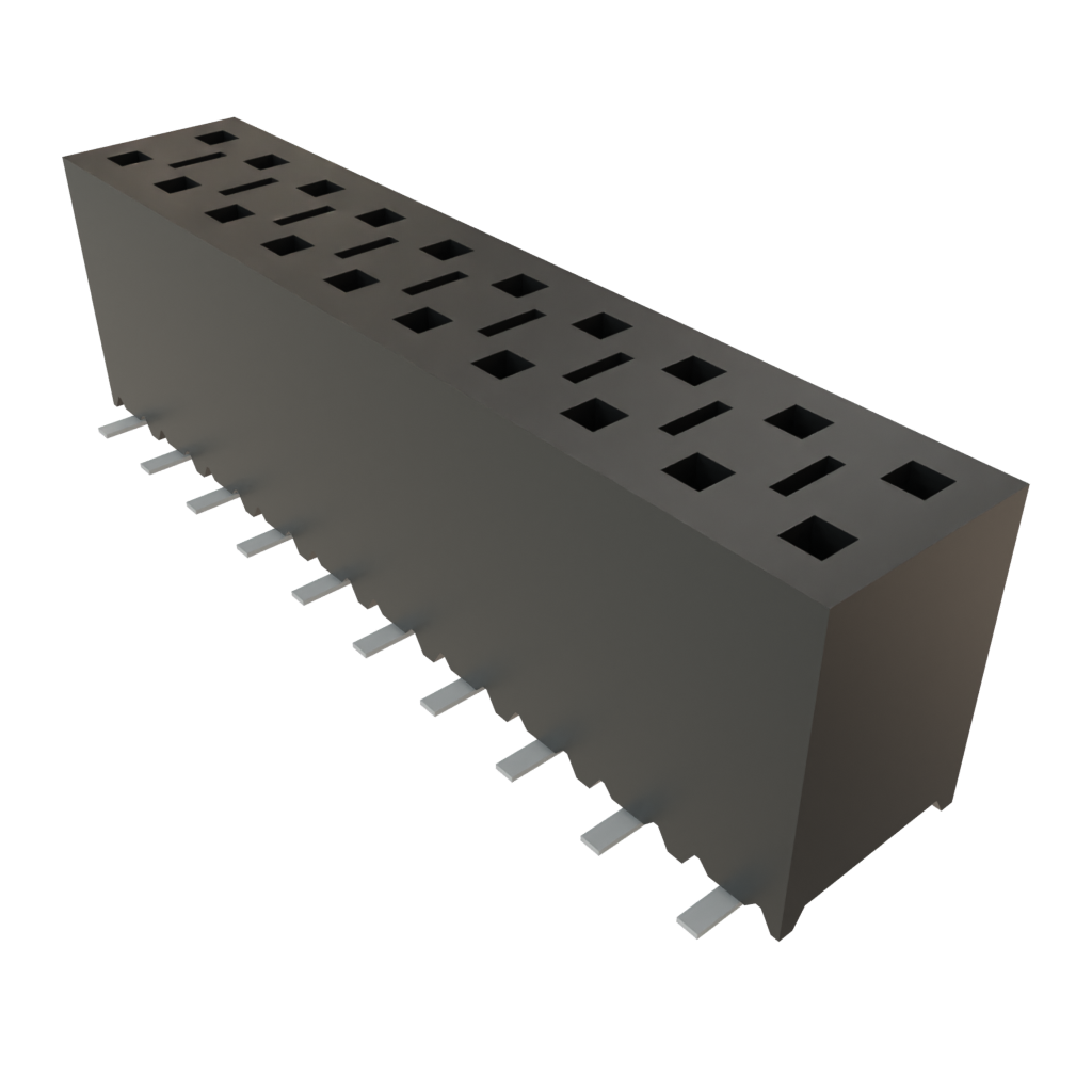 All Parts Connectors rugged connector SSM-110-L-DV-LC by Samtec