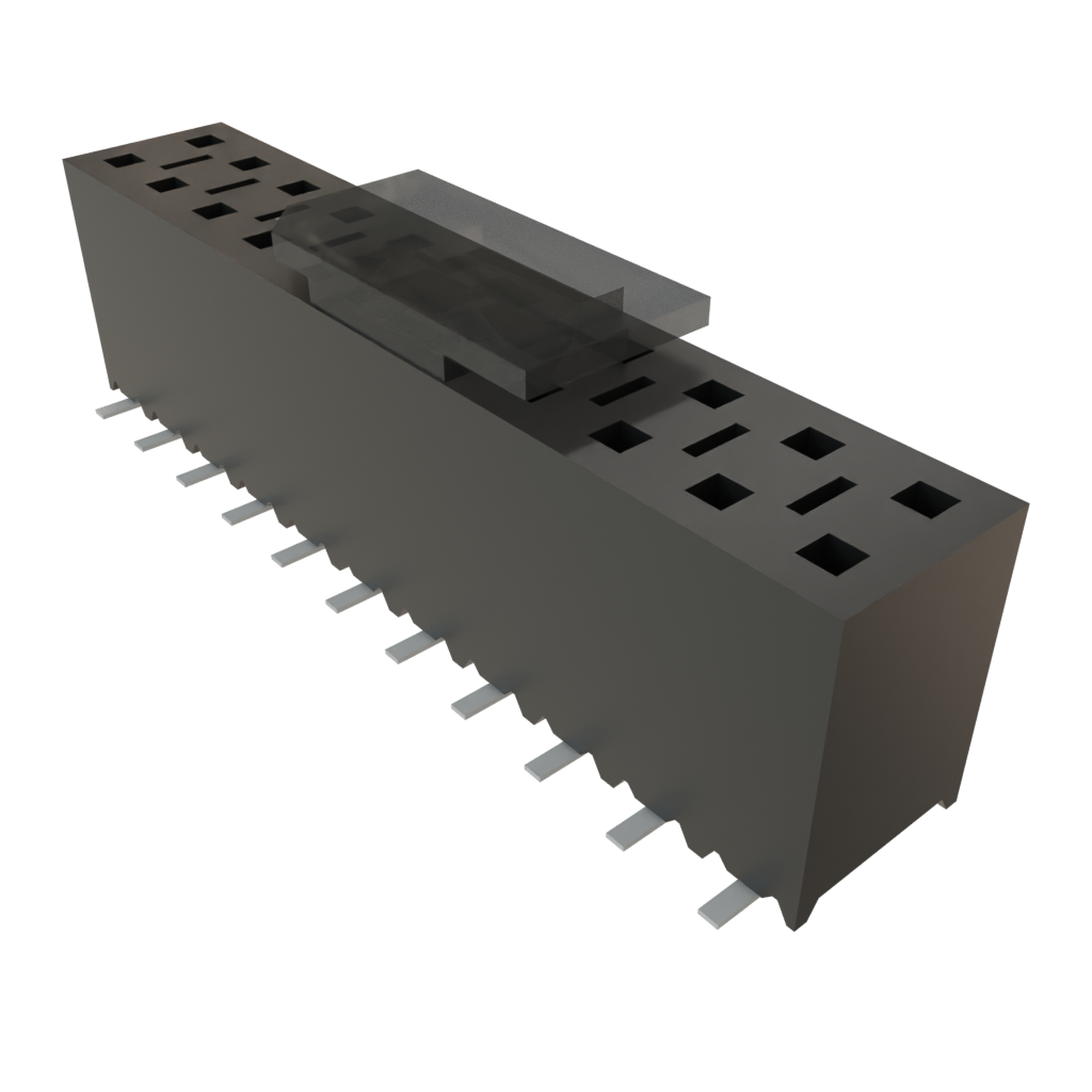All Parts Connectors rugged connector SSM-111-L-DV-P by Samtec