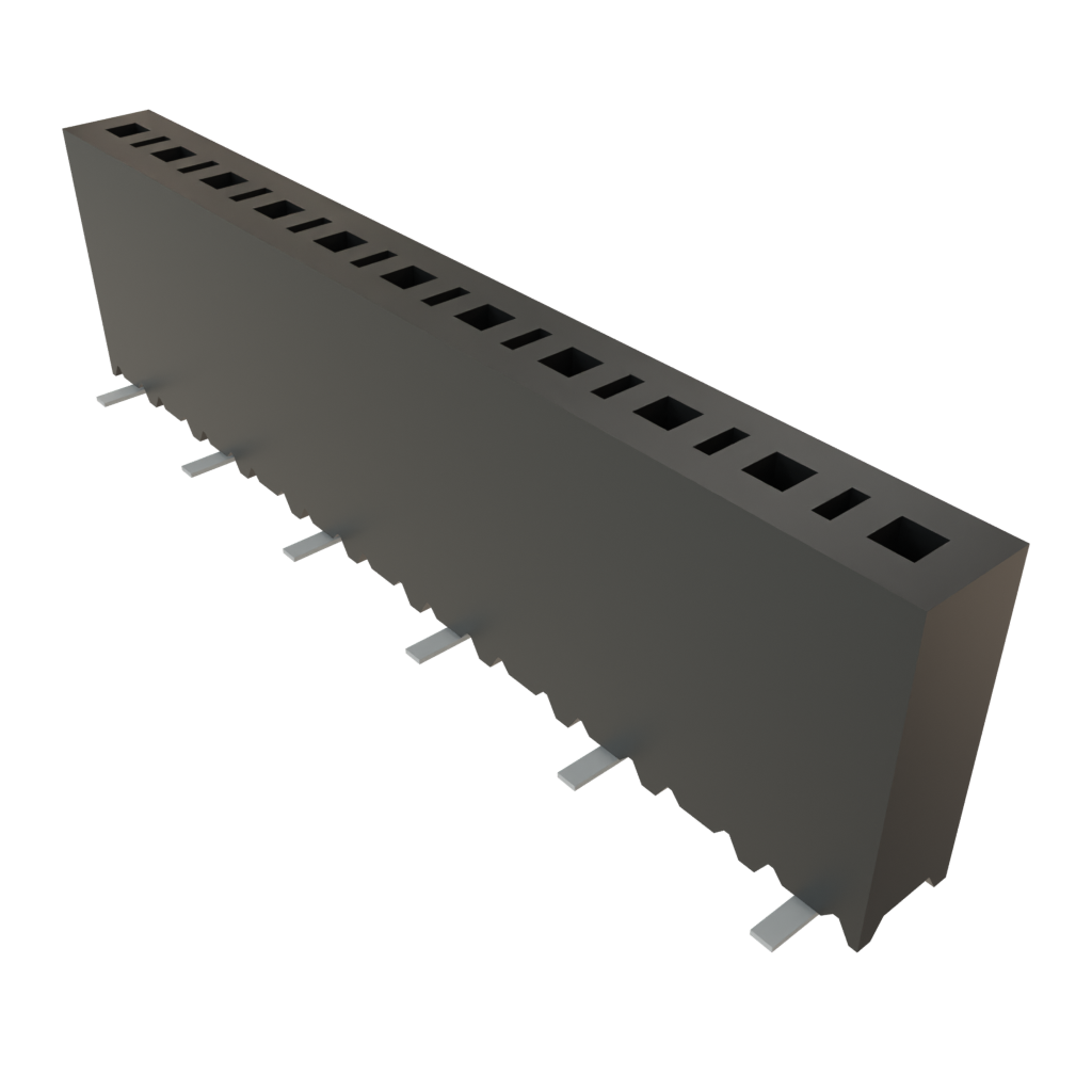 All Parts Connectors rugged connector SSM-111-L-SV by Samtec