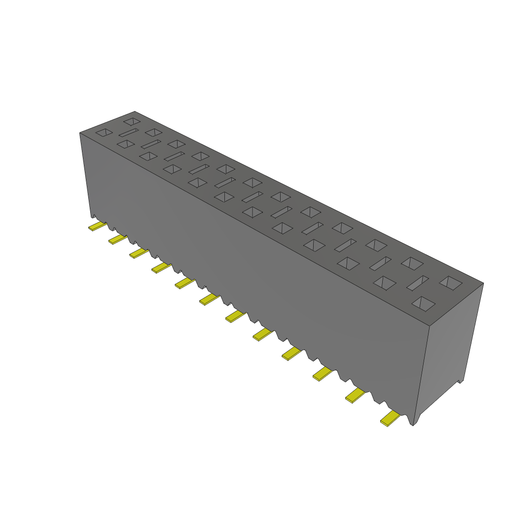 All Parts Connectors BTB Connectors SSM-112-LM-DV-LC by Samtec