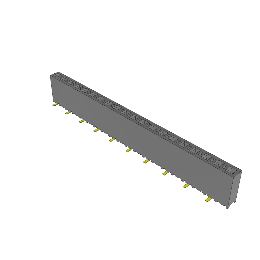 All Parts Connectors rugged connector SSM-120-S-DV-M by Samtec