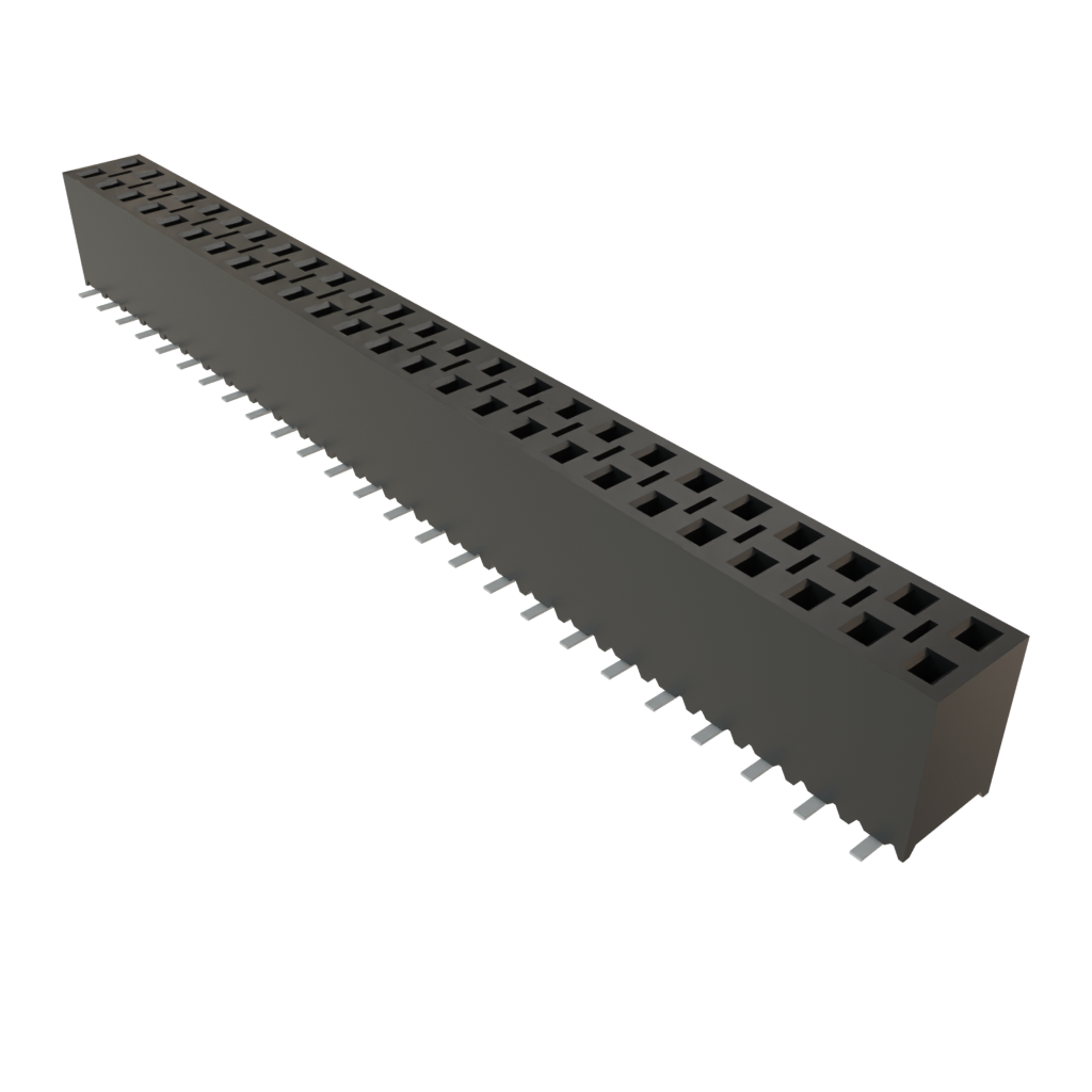 All Parts Connectors rugged connector SSM-125-L-DV-BE by Samtec