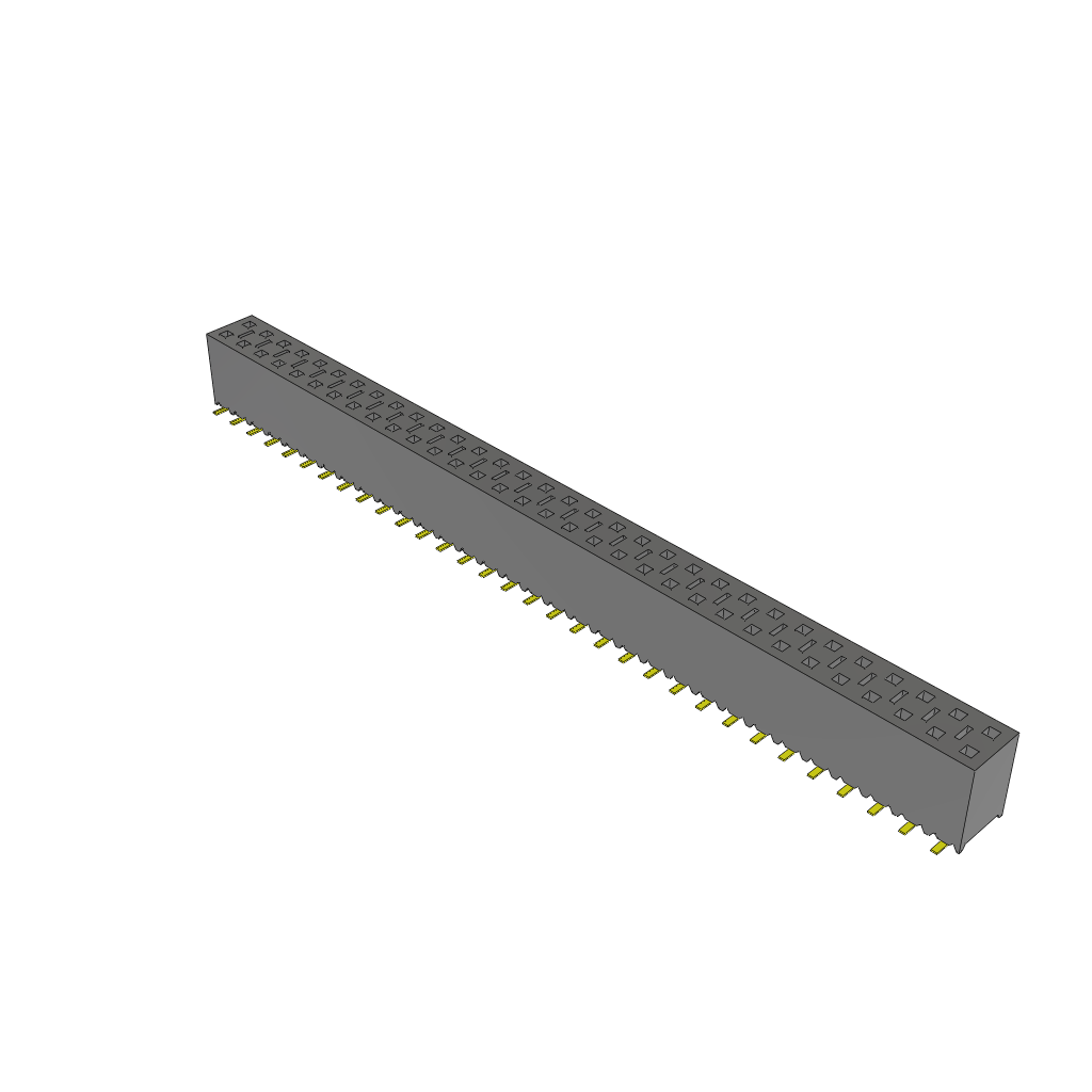 All Parts Connectors rugged connector SSM-132-S-DV-A by Samtec