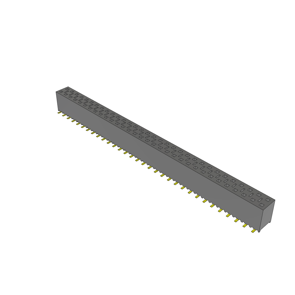 All Parts Connectors rugged connector SSM-132-T-DV by Samtec