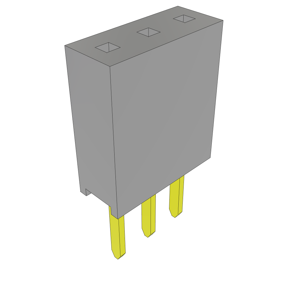 All Parts Connectors BTB Connectors SSW-101-02-T-T by Samtec