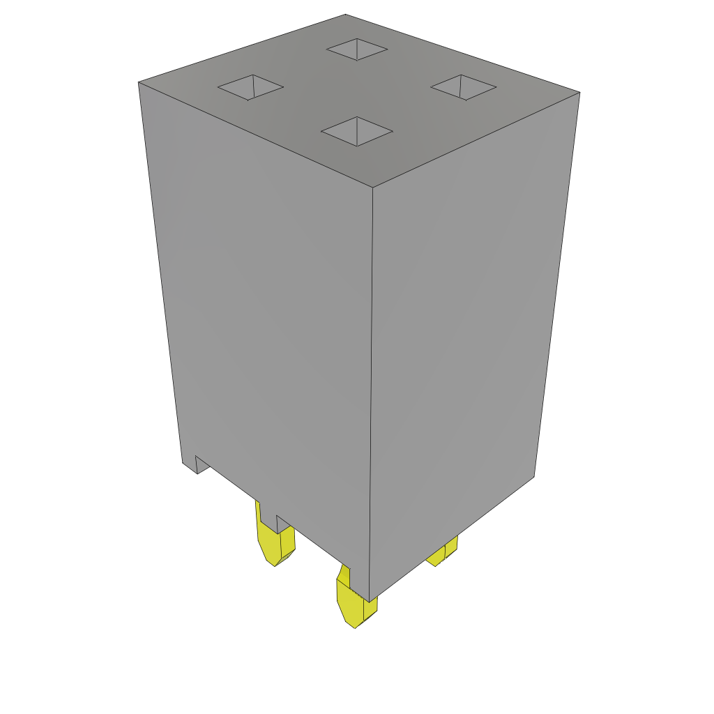 All Parts Connectors BTB Connectors SSW-102-01-G-D-LL by Samtec
