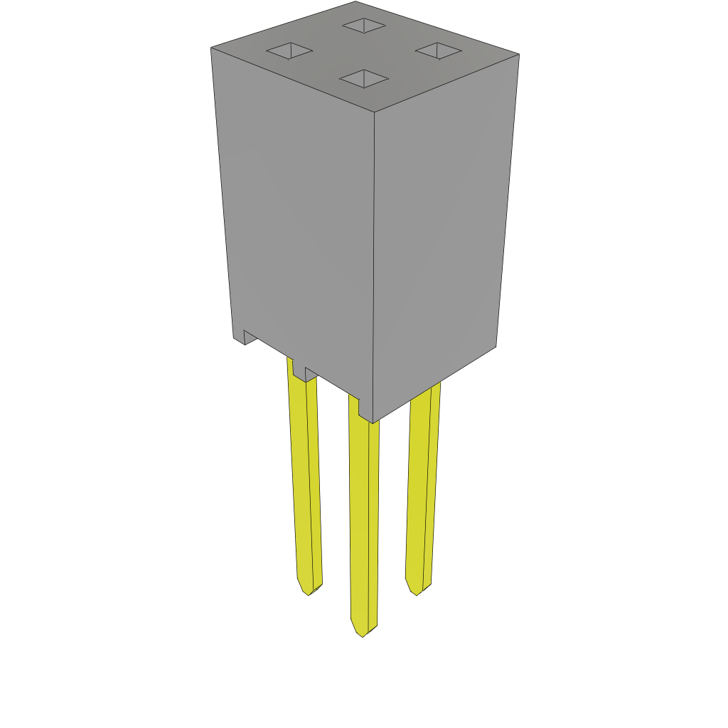 All Parts Connectors BTB Connectors SSW-102-03-F-D by Samtec